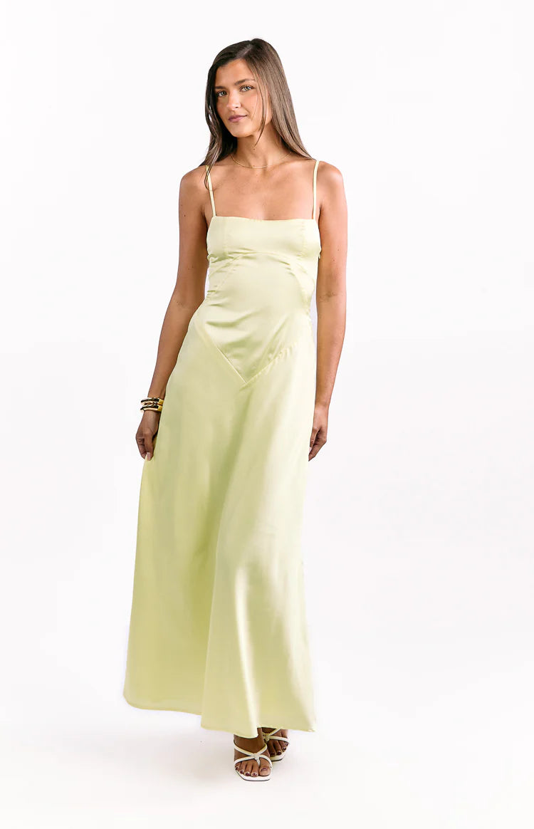 Joey Yellow Maxi Dress - US 2
