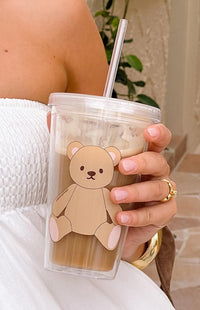 Teddy Bear Tumbler Cup (FREE over $200)