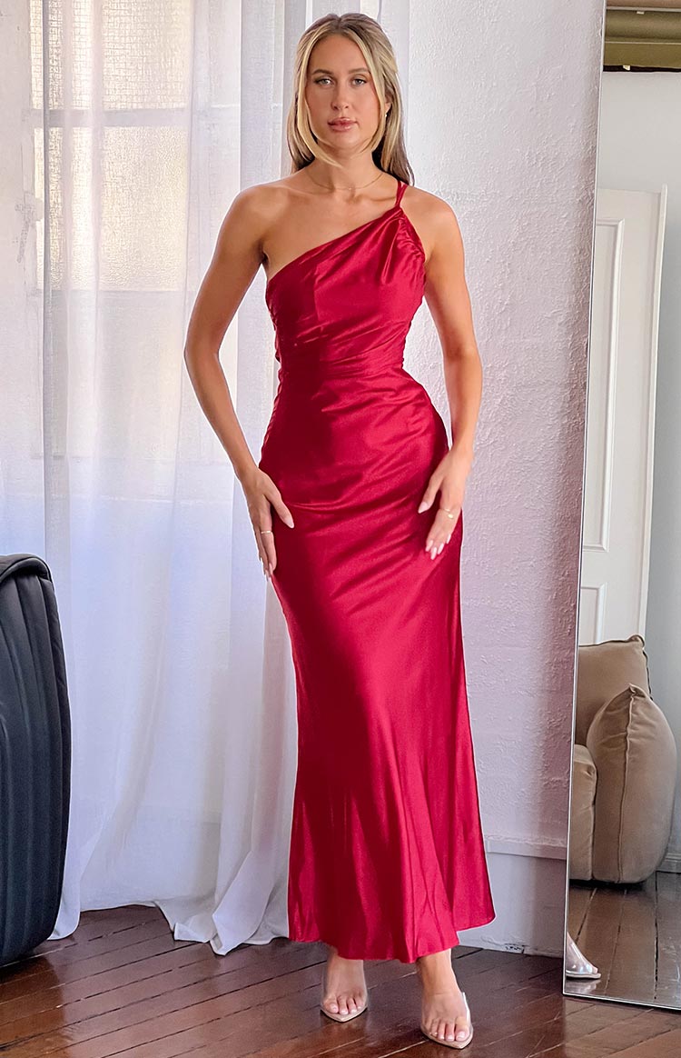 red elegant cocktail dresses Tina Formal Maxi Dress - US 10 PUMA Future Cat 'Studs Party Dress primrose yellow bridesmaid dress Color:#43-Pine Green