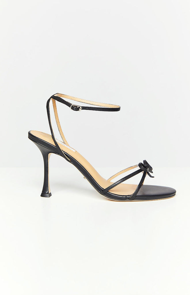 Tony Bianco Lover Black Suede Heels Beginning Boutique US