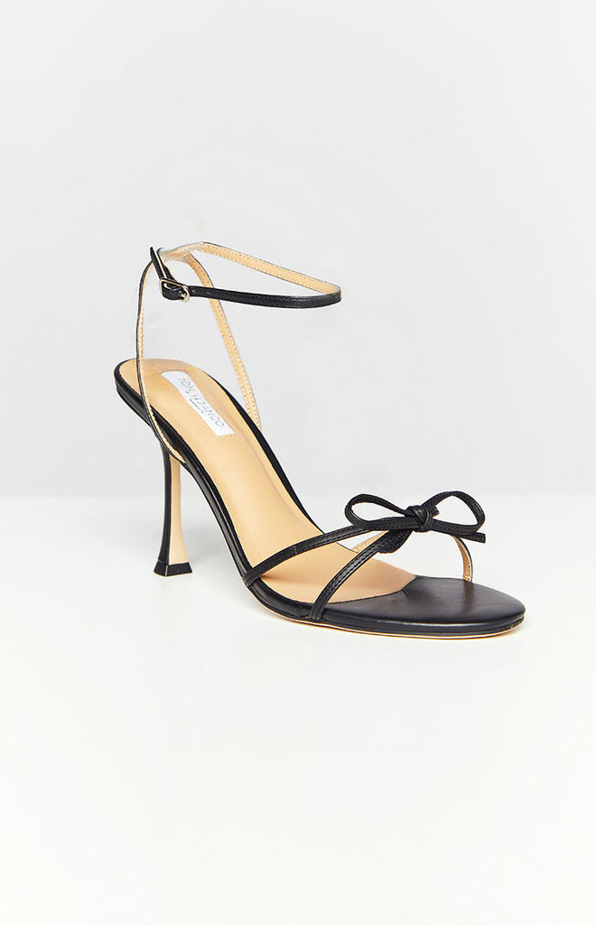 Tony Bianco Lover Black Suede Heels Beginning Boutique US