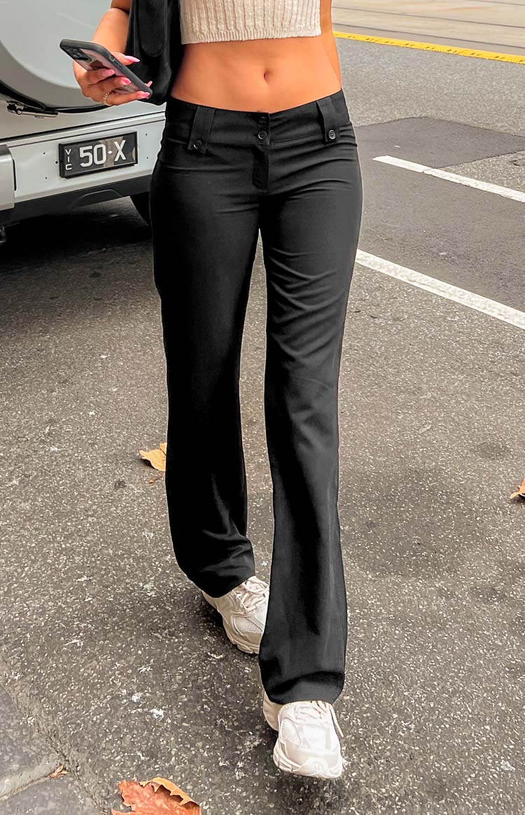 Vice Black Low Waist Pant - US 10