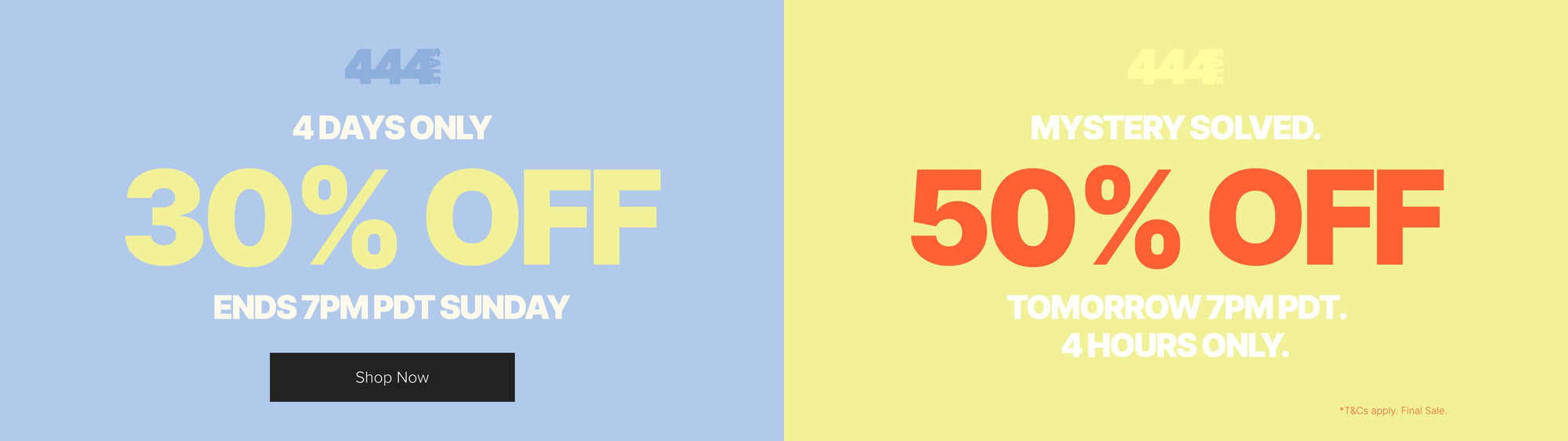 Promo 30% + 50% 20/06