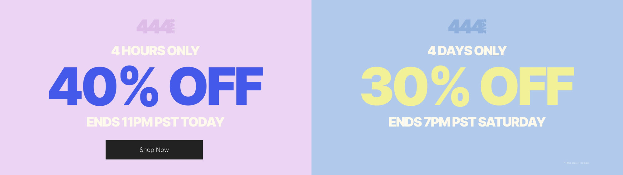 40% Promo 17/06
