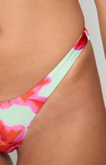 9.0 Swim Green Floral Bahamas Bikini Bottoms