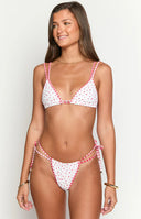 9.0 Swim Sumba Red Floral Bikini Bottoms