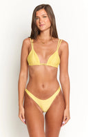 9.0 Swim Sumba Yellow Bikini Top