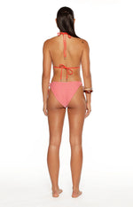 9.0 Swim Wave Red Stripe Triangle Bikini Top