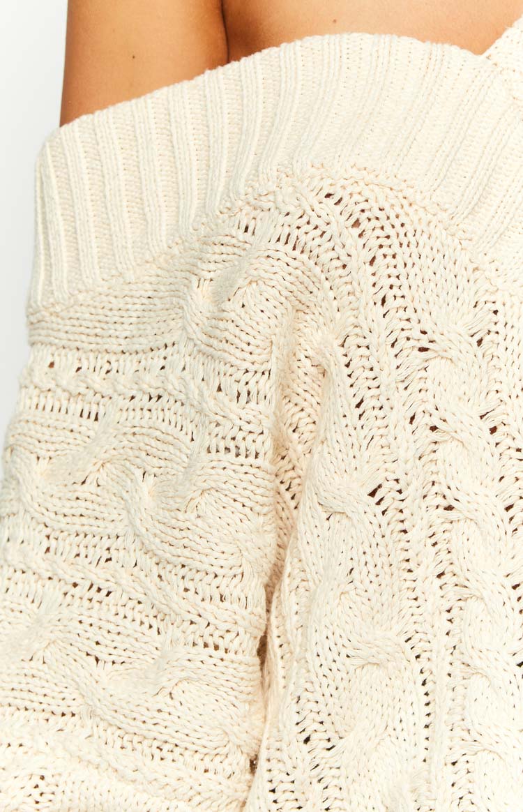 Abba Cream Knit Sweater Image