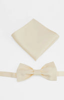 Abel Yellow Bow Tie And Pocket Square Set