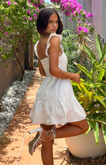 Adair White Mini Dress Image