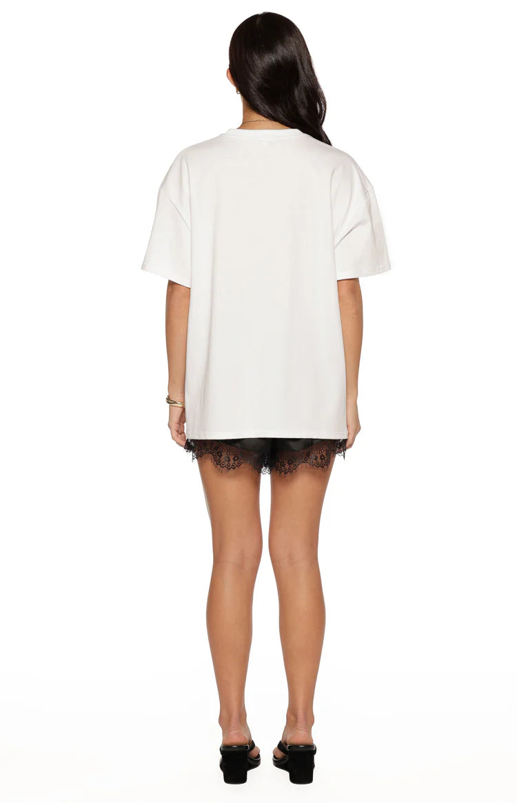 Alba Plain White Tee Image