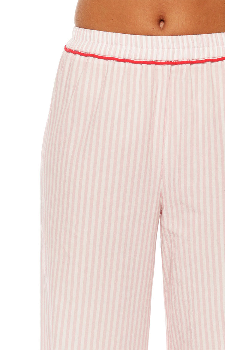 Alexea Pink Stripe Pajama Pants Image