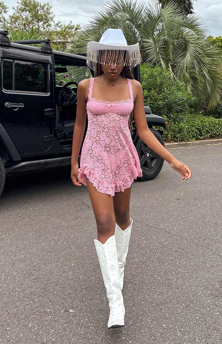 All Mine Pink Lace Mini Dress | Beginning Boutique US All Mine Pink Lace Mini Dress | Beginning Boutique US