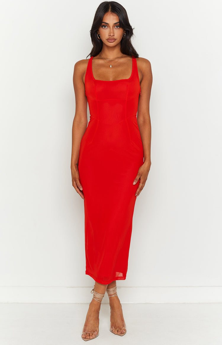 Amber Red Corset Formal Maxi Dress - US 10 | Beginning Boutique exclusive Amber Red Corset Formal Maxi Dress - US 10 | Beginning Boutique exclusive