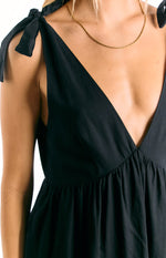 Angel Girl Black Mini Dress Image