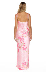 Antoni Pink Floral Maxi Dress Image