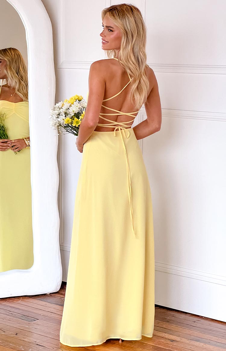 Arabelle Yellow Maxi Dress | Beginning Boutique US Arabelle Yellow Maxi Dress | Beginning Boutique US