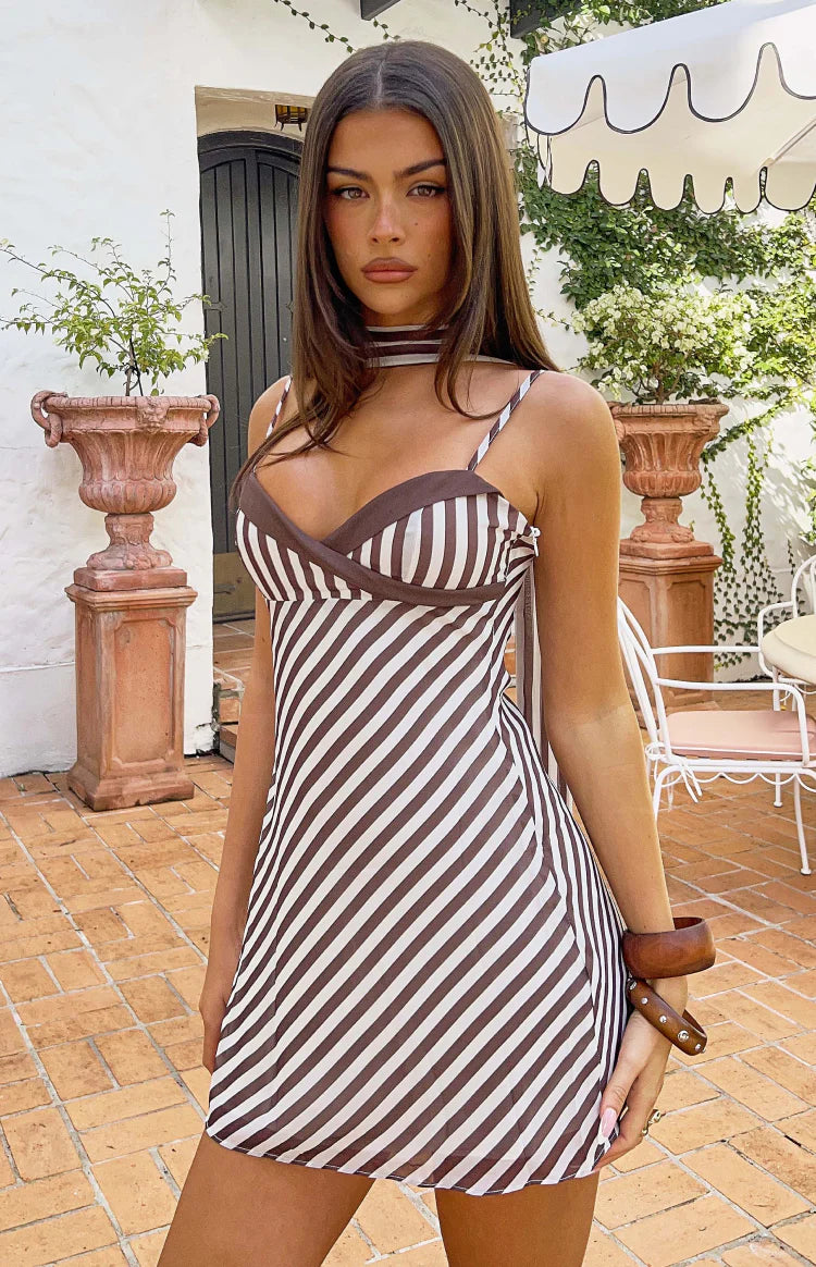 mini micro dress Black Solid Sleeveless Draped  Bare Blitz designed for the ultimate sweet aesthetic Maria Micro Mini Dress in