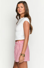 Astrea White USA Baby Tee Image