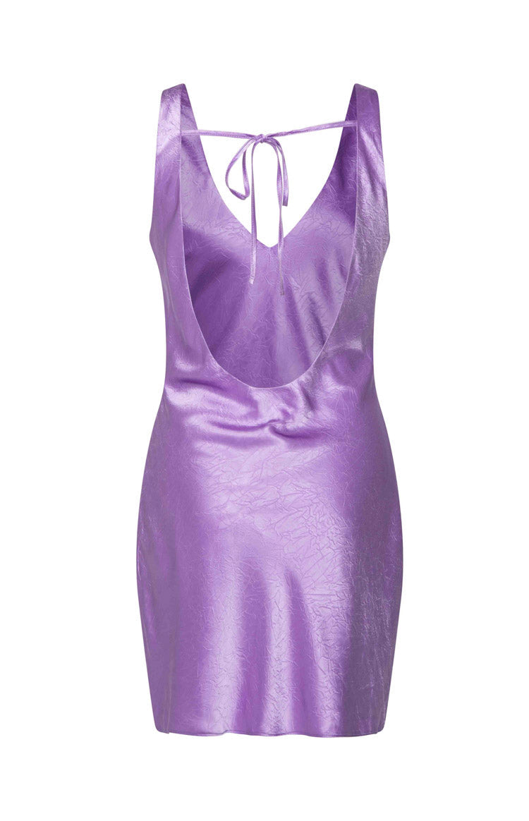 Audriana Purple Mini Party Dress Image