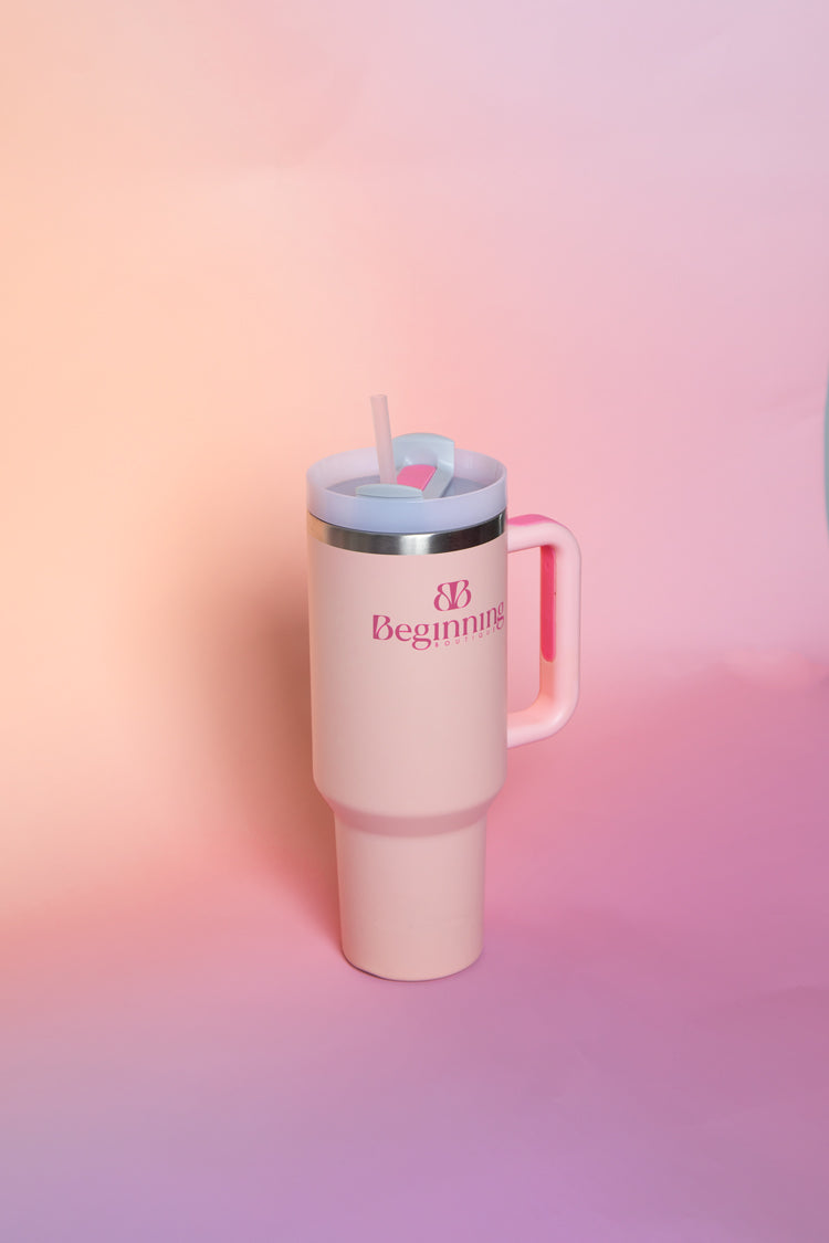 Beginning Boutique Miss Sippy Bubblegum Tumbler | Beginning Boutique Exclusive