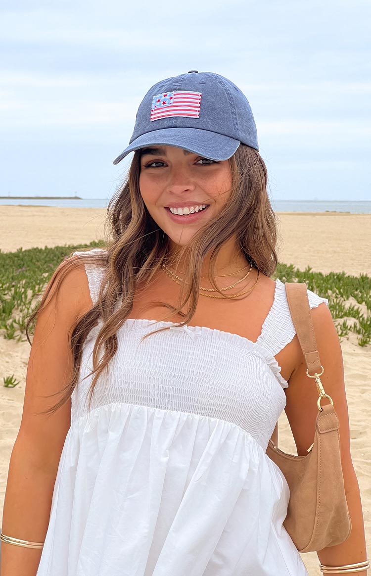 Beginning Navy Washed USA Cap Image