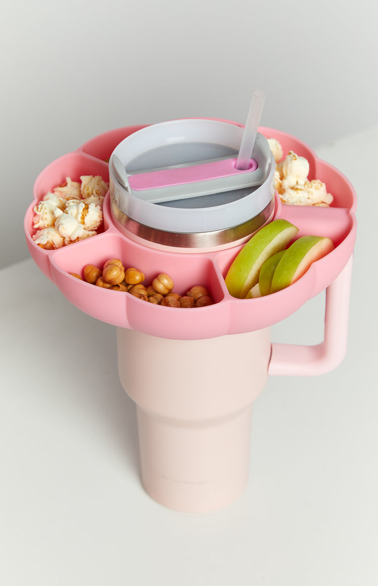 Beginning Boutique Miss Sippy Bubblegum Tumbler Snack Tray Image