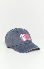 Beginning Navy Washed USA Cap Image