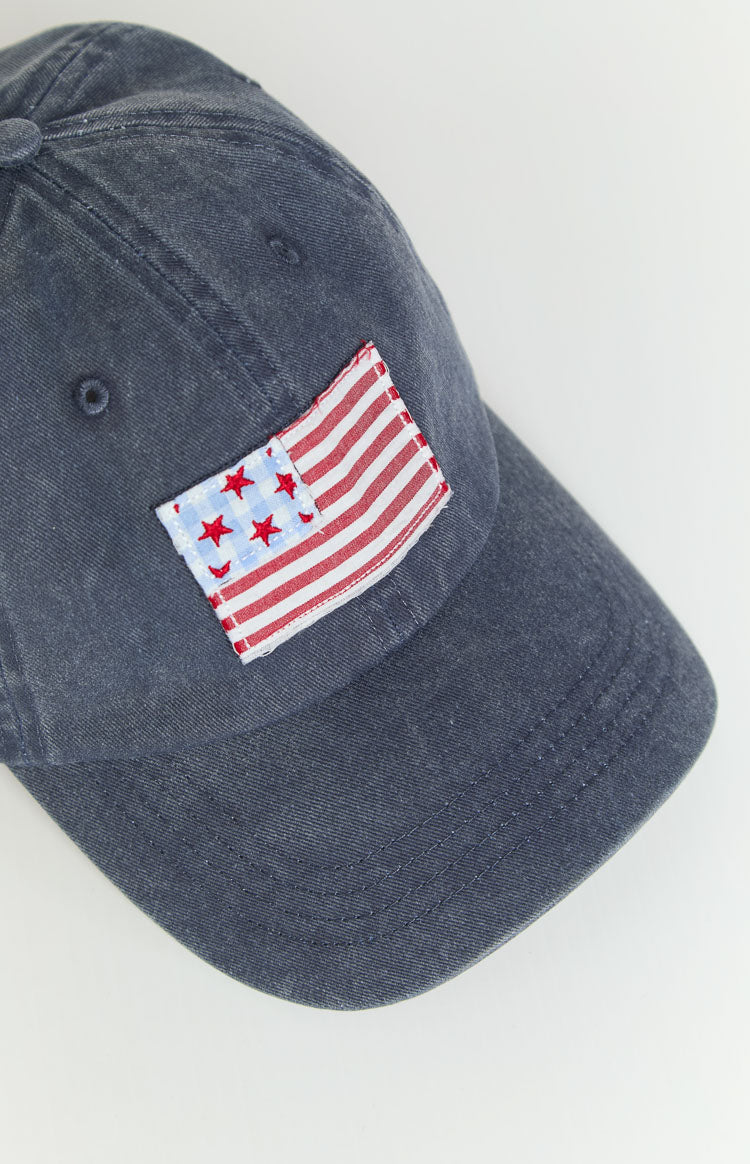 Beginning Navy Washed USA Cap Image