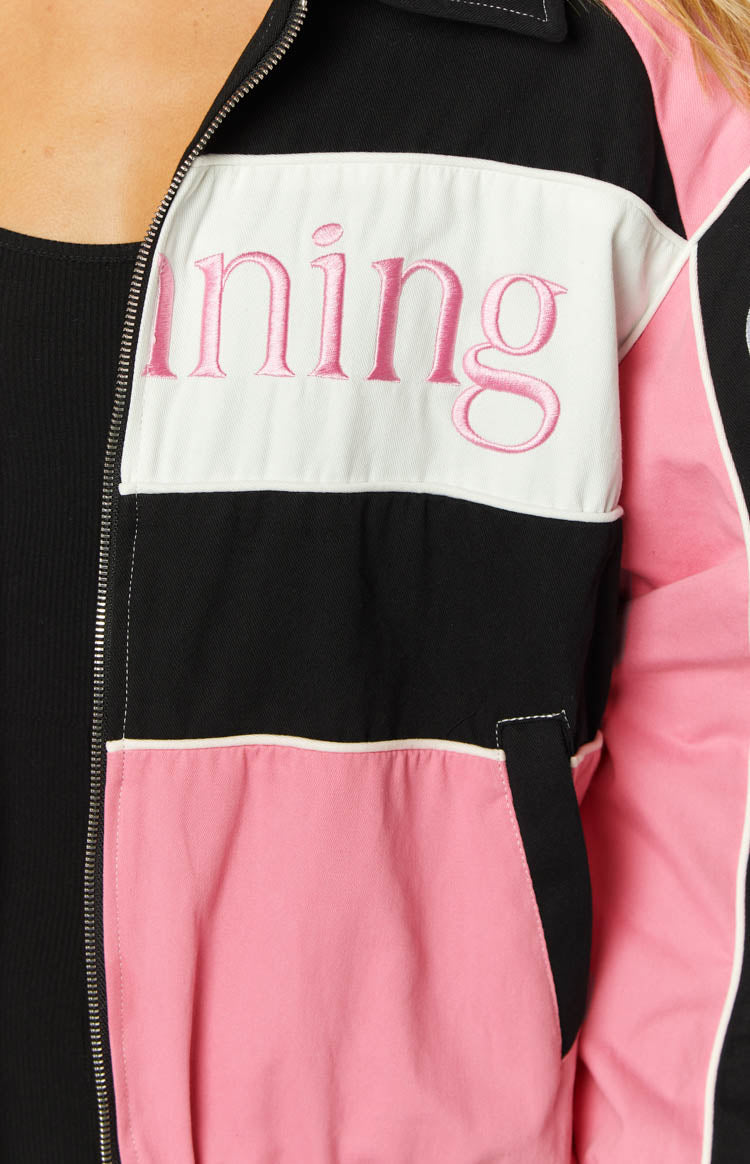 Beginning Pink Bomber Jacket – Beginning Boutique US
