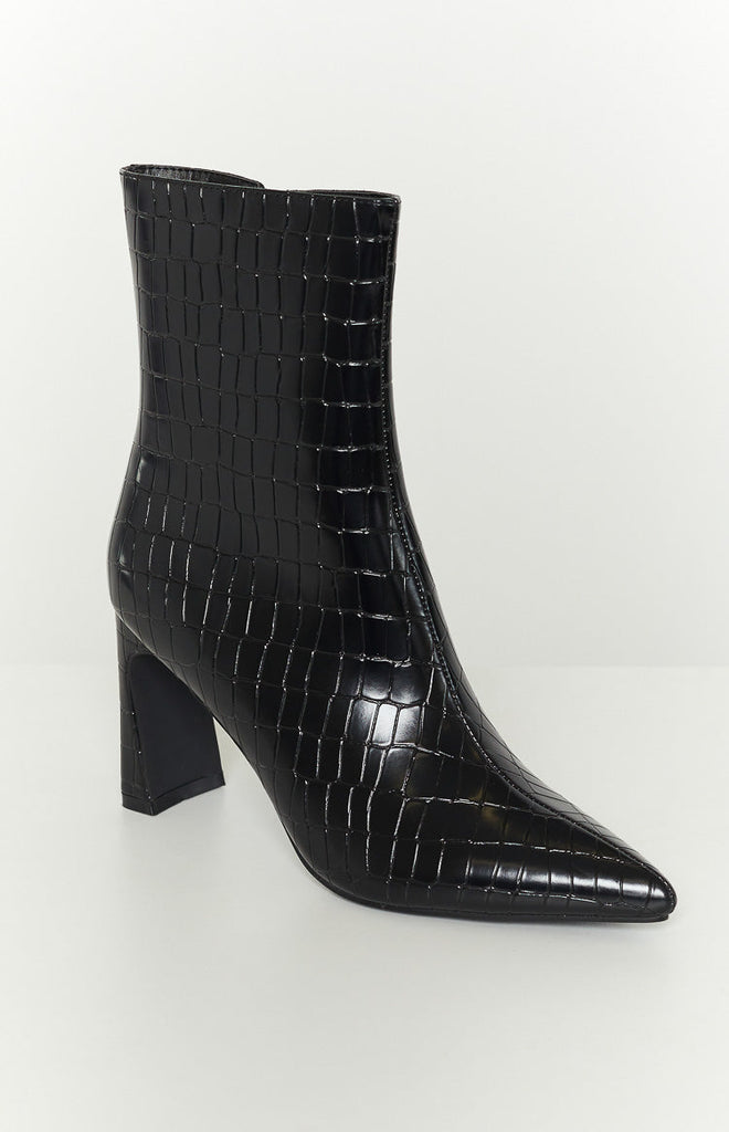Billini Layori Black Croc Boots#N# #N# #N# #N# – Beginning Boutique US