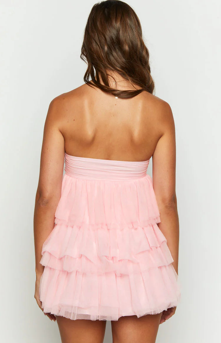 Birthday Girl Pink Mini Party Dress - US 14 | Beginning Boutique Exclusive Birthday Girl Pink Mini Party Dress - US 14 | Beginning Boutique Exclusive
