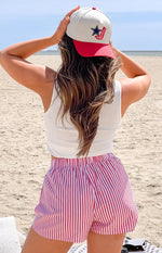 Brad Red Stripe Boxer Shorts Image