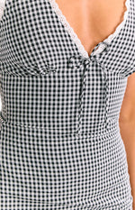 Brittney Black Mini Dress Image