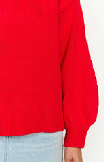 Chapman Red Sweater