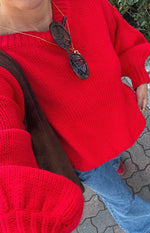 Chapman Red Sweater