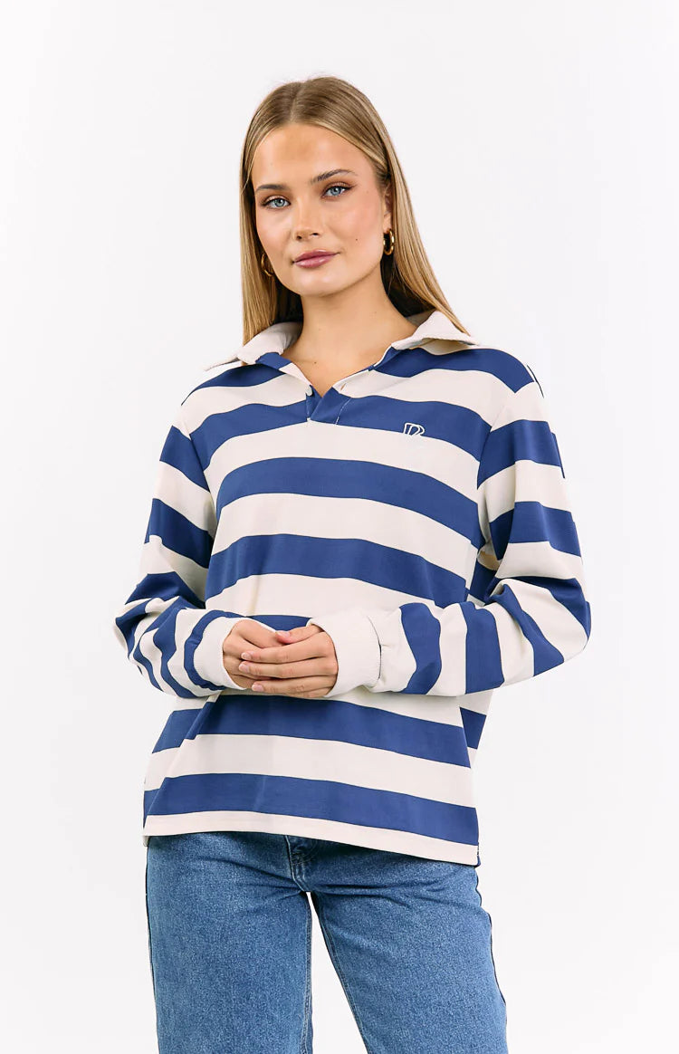 Carey Blue Striped Jersey