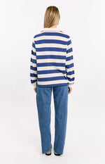 Carey Blue Striped Jersey