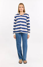 Carey Blue Striped Jersey