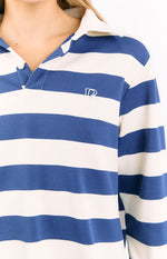Carey Blue Striped Jersey Image