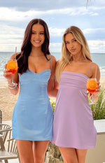 Chantell Lilac Mini Dress Image