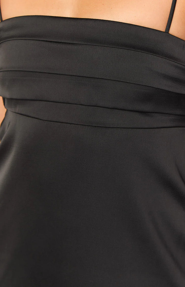 Chantell Black Mini Dress