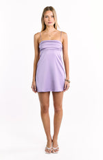 Chantell Lilac Mini Dress Image