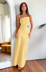 Cindy Yellow Maxi Dress Image