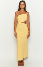 Cindy Yellow Maxi Dress Image