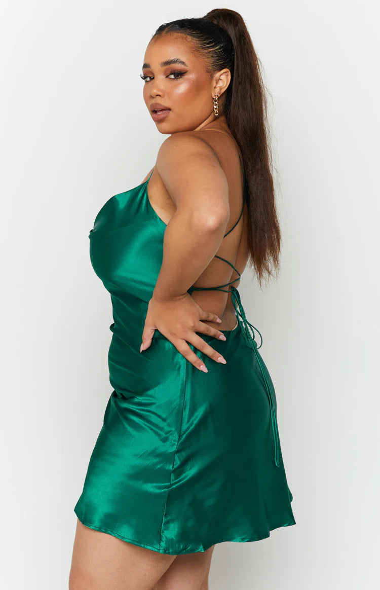 slim fit dress slacks Verlaine Green Check Maxi Dress main image 1