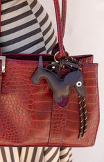 Dachshund Braided Bag Charm