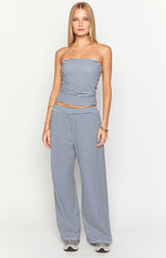 Daisy Navy Stripe Tube Top Image