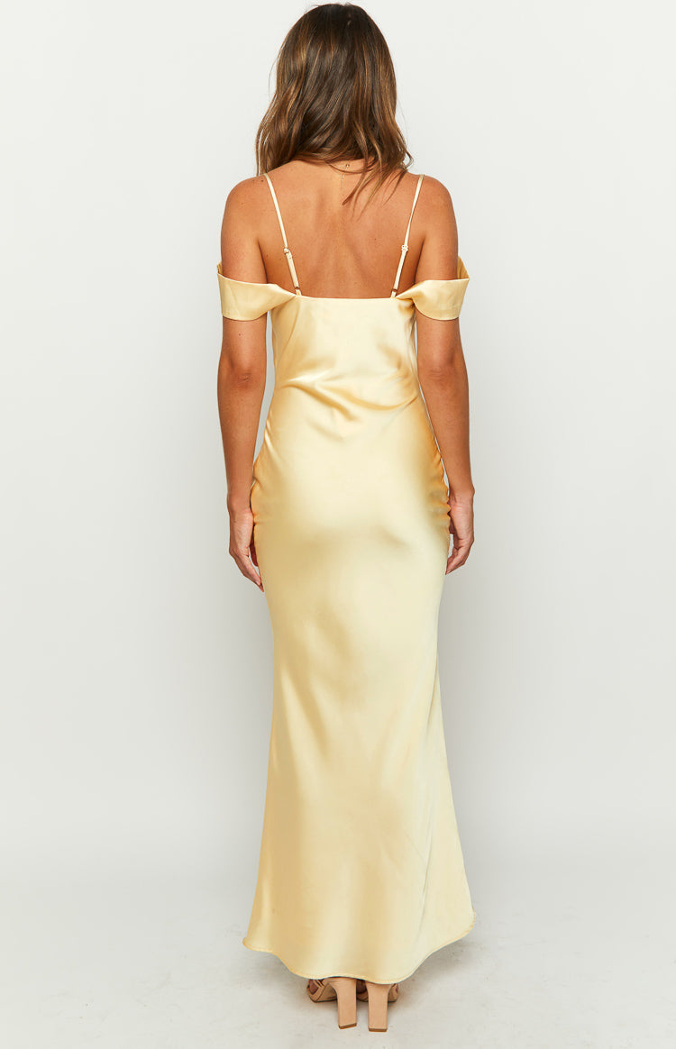 Darby Yellow Maxi Formal Dress Image